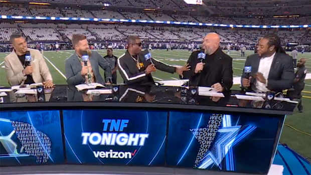 Colorado football head coach Deion Sanders on Prime’s TNT Tonight.